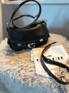 Coach Cargo Tabby Black | Like New | Interior Tag Attached